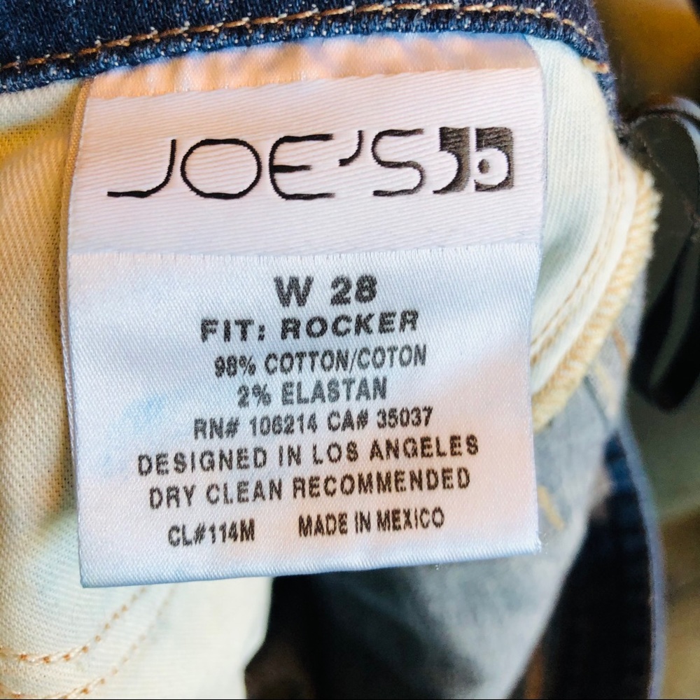 Joe’s Jeans Rocker Size 28 - Picture 8 of 9